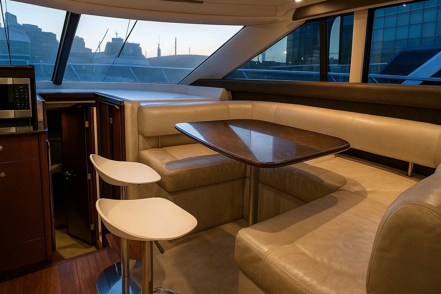 Corporate team enjoying a private Ocean Wave charter